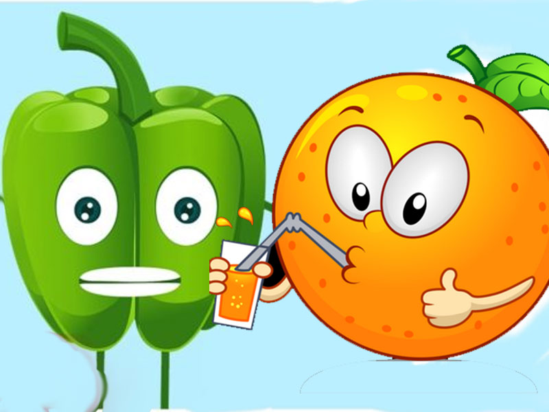 Health benefits of oranges and simla mirchi | Health: संत्र गुणकारी की भोपळी मिरची भारी?... ठाऊक आहे का यांची खासियत?