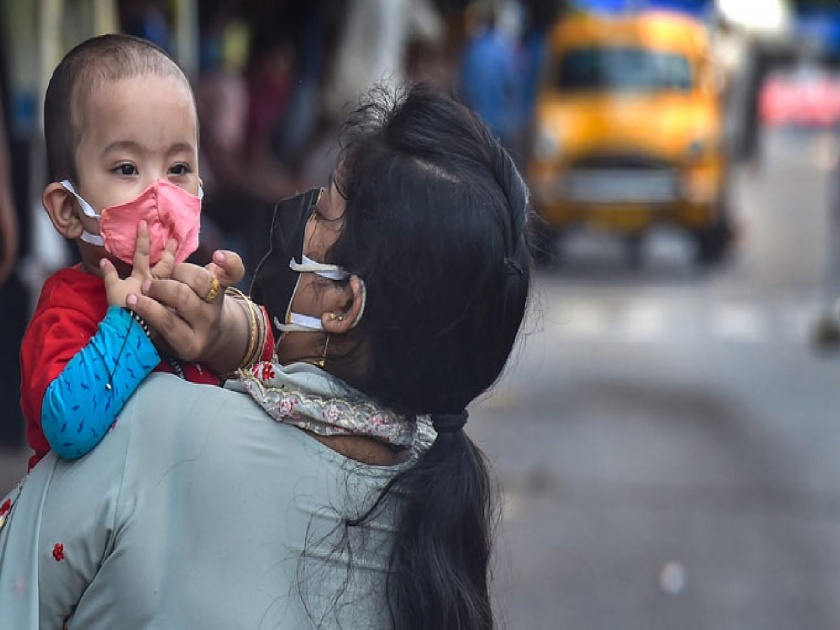Coronavirus Infection Treatment New Guidelines By Central Government For Children | Corona Guidelines: तुम्हीही ५ वर्षांखालील मुलांना मास्क घालताय का? वाचा, केंद्र सरकारनं स्पष्टच सांगितलं