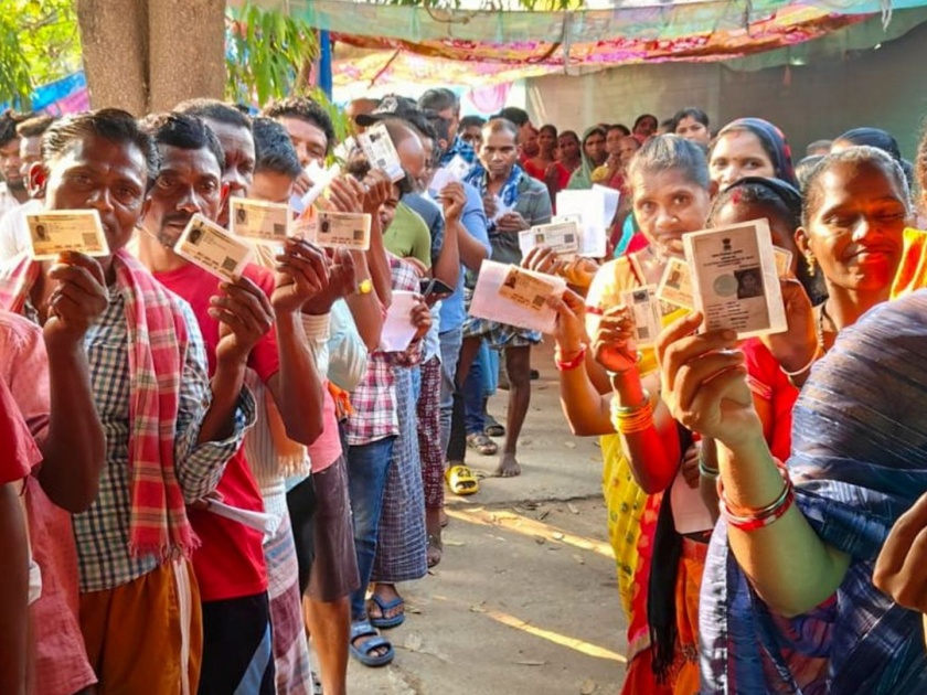 54.85% voting in first phase in Maharashtra; What is the situation in the remaining 20 states? Where most voting Loksabha Election 2024 | महाराष्ट्रात पहिल्या टप्प्यात 54.85% मतदान; उर्वरित २० राज्यांची परिस्थिती काय? कुठे सर्वाधिक... 