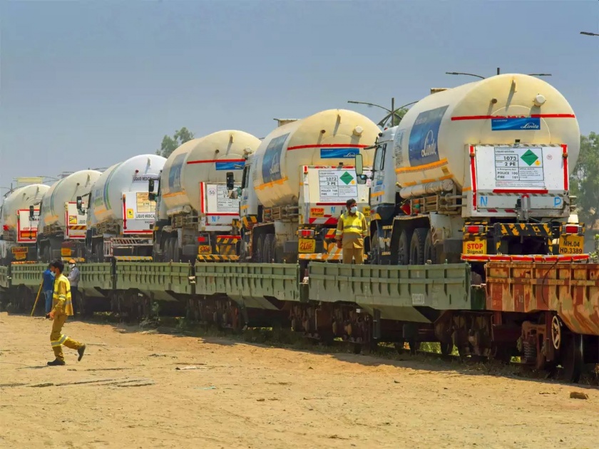 indian railways playing crucial rule with Oxygen Express in battle against covid 19 | Oxygen Express: 'लाईफलाईन' आपली ओळख सार्थ ठरवतेय; देशाला ऑक्सिजन पुरवण्यासाठी दिवसरात्र धावतेय