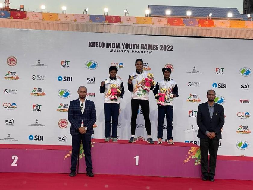  Palghar's Isha Marli won the 400m race at the Khelo India Youth Games   | खेलो इंडिया युथ गेम्समध्ये ४०० मीटर्स धावण्याच्या शर्यतीत पालघरच्या ईशाने मारली बाजी
