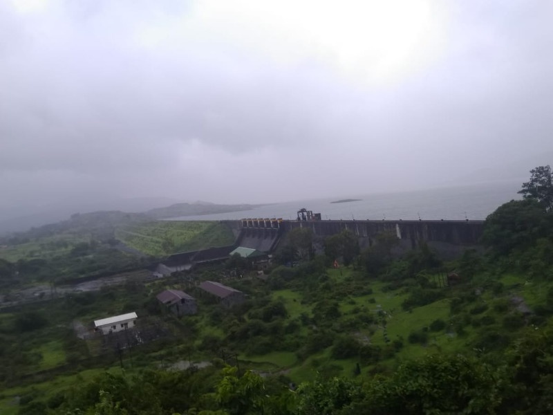 Continue rain in the Pimpri Chinchwad, Maval area, Pawana dam 54.51percent full | पिंपरी चिंचवड, मावळ परिसरात संततधार पाऊस, पवनाधरण ५४ .५१ टक्के भरले 