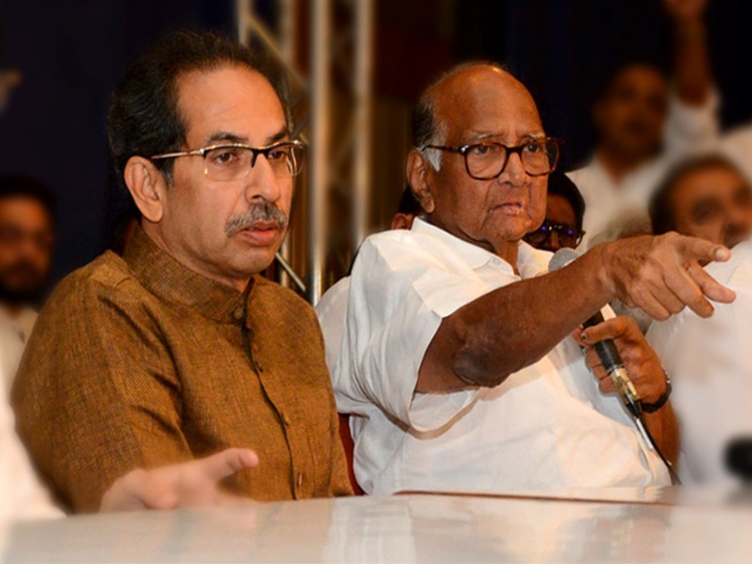 Shiv Sena-NCP tensions over three issues; Discussion in the meeting of Chief Minister, Sharad Pawar | शिवसेना-राष्ट्रवादीत तीन मुद्द्यांवरून तणाव; मुख्यमंत्री, शरद पवार यांच्या बैठकीत चर्चा