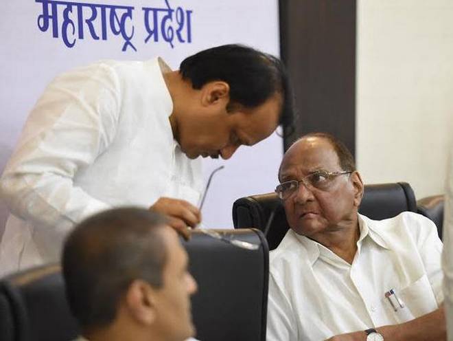 Maharashtra CM: Ajit Pawar expelled from NCP? Hints given by Sharad Pawar | Maharashtra CM: अजित पवारांची राष्ट्रवादी काँग्रेसमधून हकालपट्टी?; शरद पवारांनी दिले संकेत 