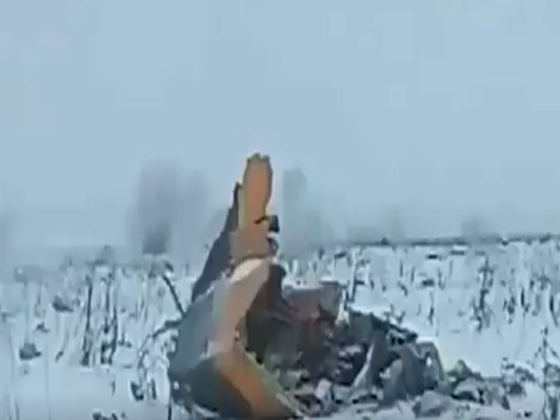 The Russian aircraft crashed Near Moscow | रशियन विमान मॉस्कोजवळ कोसळले, 71 जणांचा मृत्यू झाल्याची भीती