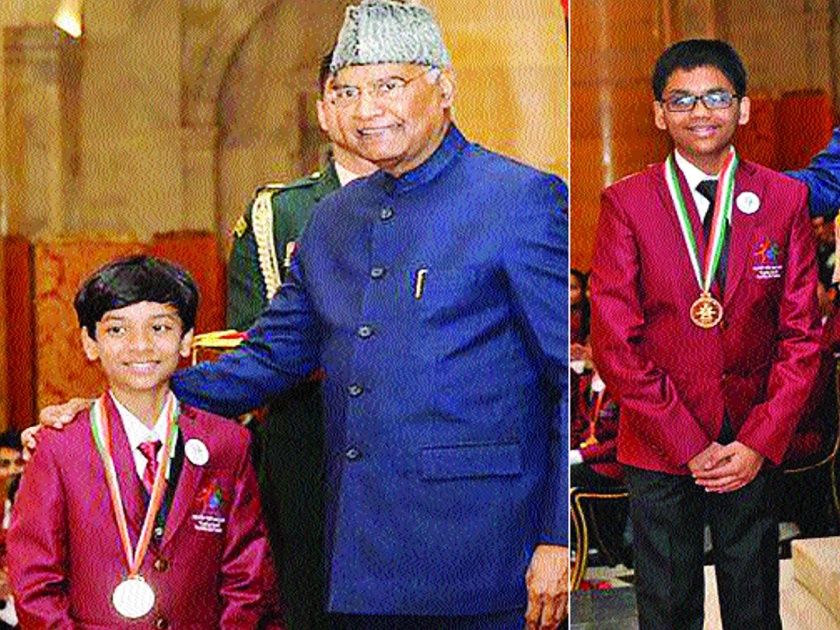 'Prime Minister's National Child Award' to Atharva and Devesh of Maharashtra | महाराष्ट्राच्या अथर्व आणि देवेशला ‘प्रधानमंत्री राष्ट्रीय बाल पुरस्कार’