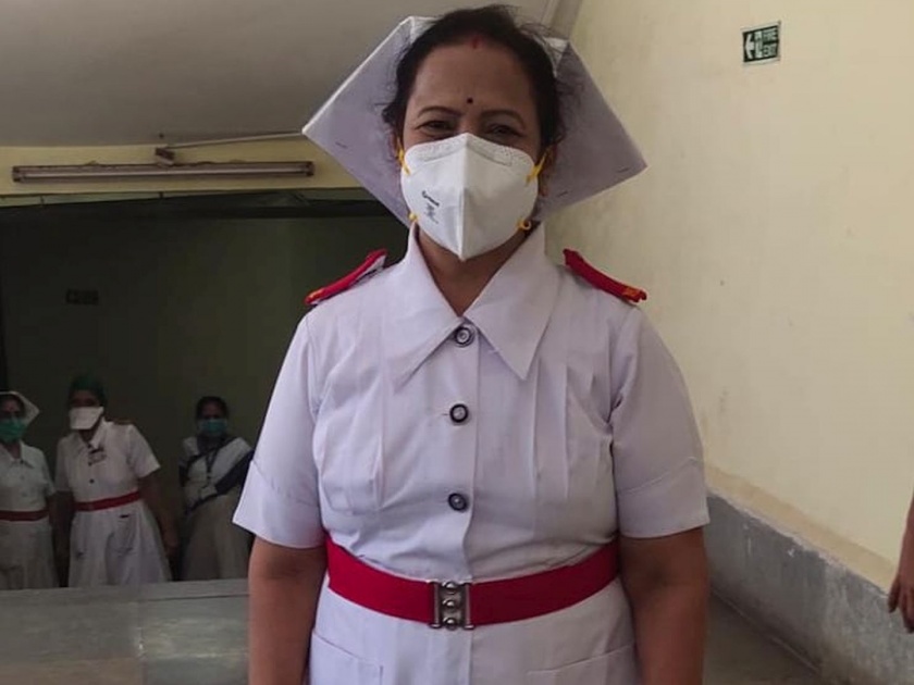 CoronaVirus mumbai mayor kishori pednekar reach nair hospital in nurse uniform to boost confidence of medical staff kkg | CoronaVirus: मुंबईच्या महापौर परिचारिकेच्या वेषात; डॉक्टर अन् नर्सेसचा वाढवला आत्मविश्वास