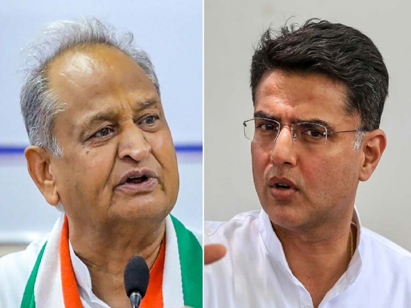 Rajasthan Election 2023: Sachin Pilot-Ashok Gehlot controversy hits Congress; Defeated by a very narrow margin in 20 seats | पायलट-गहलोत वादाचा काँग्रेसला फटका; 20 जागांवर अतिशय कमी फरकाने पराभव