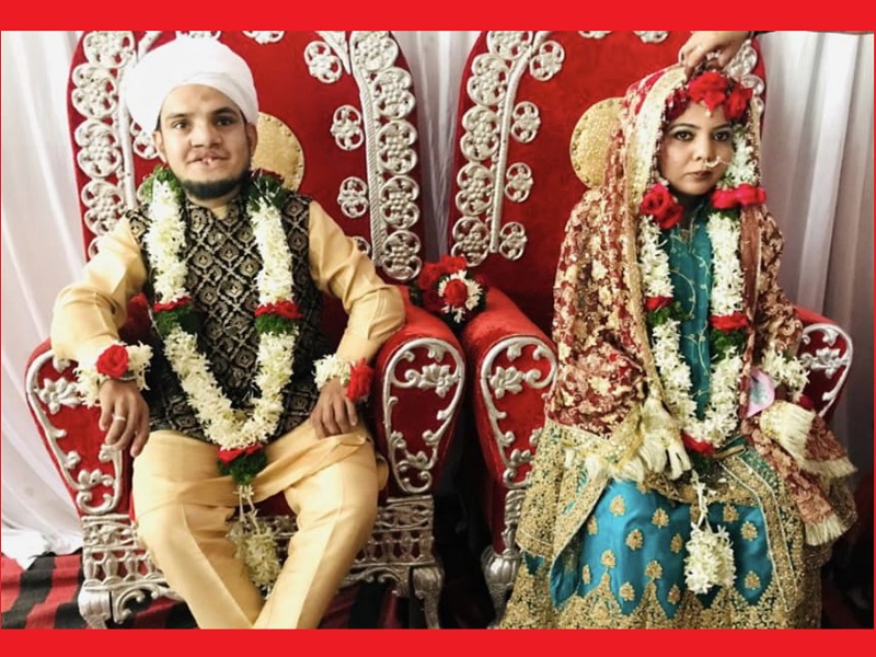 Help of Hindu neighbor for marriage of Muslim youth suhel and mosina pune latest news | दिव्यांग असलेल्या सुहेल अन् मोसीनाच्या मदतीला धावले हिंदु कुटूंब; लग्नासाठी शेजाऱ्याची मदत