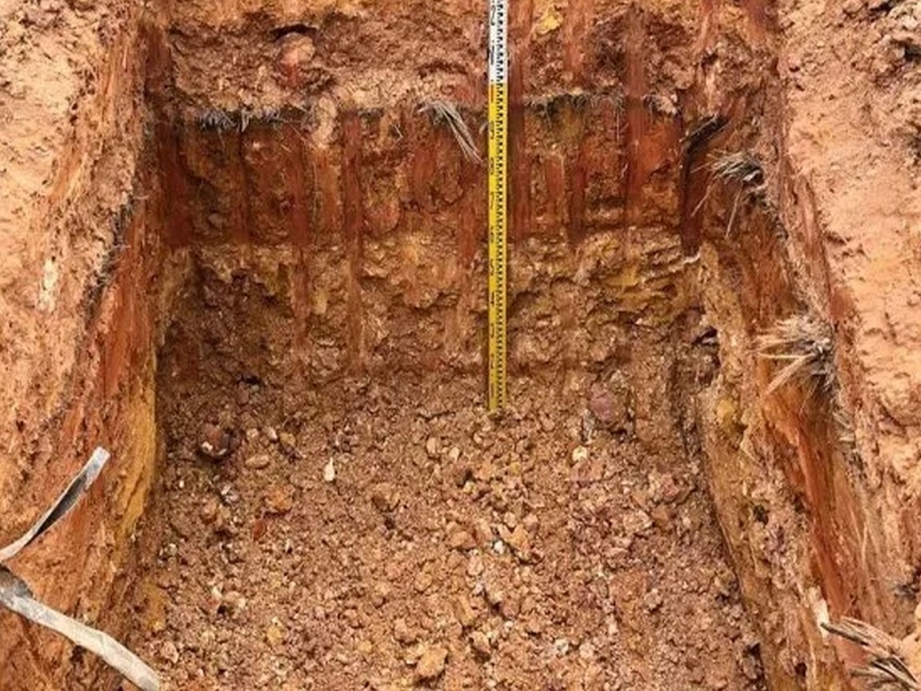 Infant girl found alive in cremation site Pit in Uttar Pradesh | मृत मुलीला दफन करण्यासाठी गेलेल्या पित्याला स्मशानातील खड्ड्यात सापडले अनमोल रत्न...  