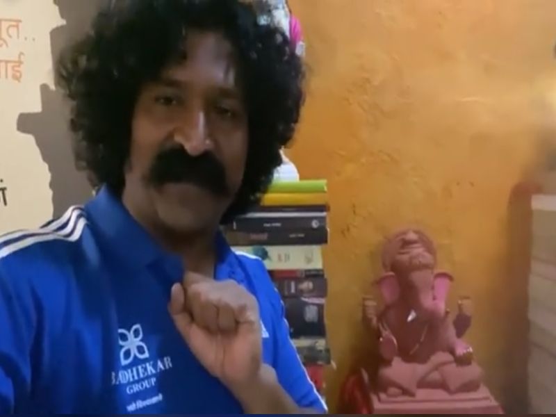 Praveen Tarde's first reaction after being trolled on social media due to Ganarayya's decoration | Video: गणरायाच्या डेकोरेशनमुळे सोशल मीडियावर ट्रोल झाल्यानंतर प्रवीण तरडेंनी दिली पहिली प्रतिक्रिया; म्हणाले...