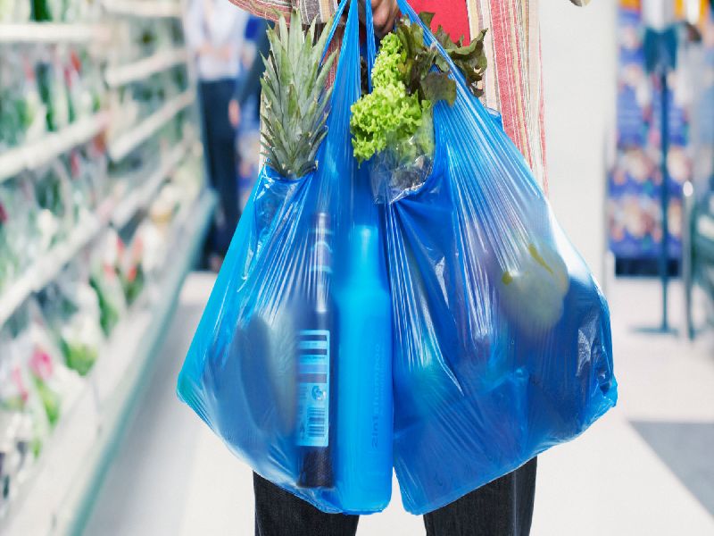 The corporation's action is on the use of plastic bags | प्लॅस्टिक पिशव्या वापरणाऱ्यांवर पालिकेची कारवाई सुरूच