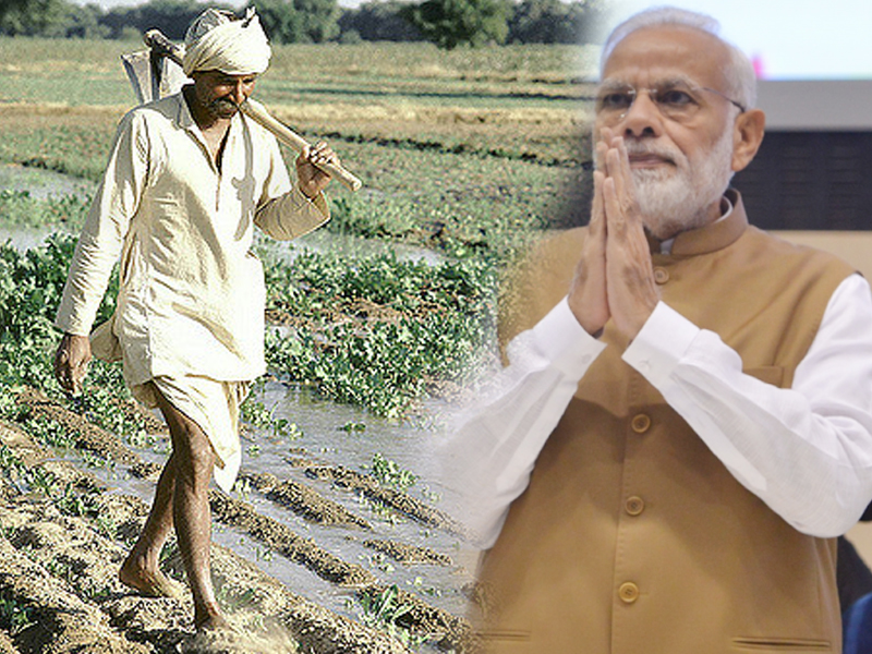 PM Narendra Modi to launch the Pradhan Mantri Kisan Nidhi at Gorakhpur today | मोदींचे 'जय किसान'; देशभरातील शेतकऱ्यांच्या खात्यात पाठवले २,००० रुपये!