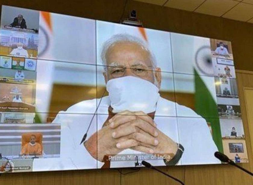 CoronaVirus News: Narendra Modi will hold video conferencing with all the Chief Ministers rkp | CoronaVirus News : पंतप्रधान नरेंद्र मोदी उद्या पुन्हा राज्यांच्या मुख्यमंत्र्यांशी संवाद साधणार