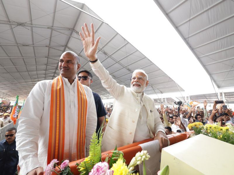 Rajasthan has only one face and that is the lotus. Narendra Modi appealed that Kamal wants to win | भाजपाचा चेहरा कोण?; PM मोदींनी केली राजस्थानमध्ये घोषणा, जिंकून देण्याचंही केलं आवाहन