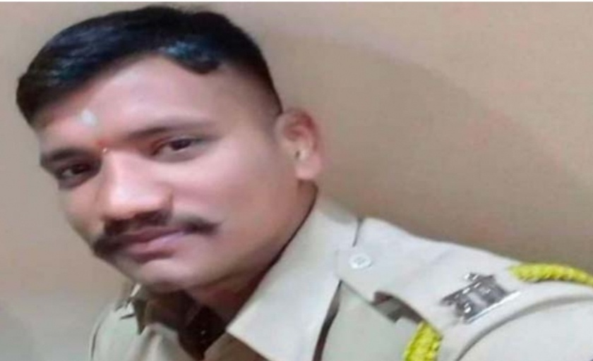 Policeman killed in accident near Raigaon | रायगावजवळ अपघातात पोलिसाचा मृत्यू