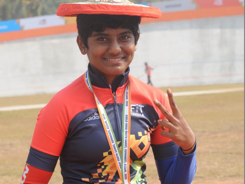 Khelo India: Pooja Danole won third gold medal for Maharashtra | खेलो इंडिया : महाराष्ट्राच्या पूजा दानोळेला तिसरे सुवर्णपदक