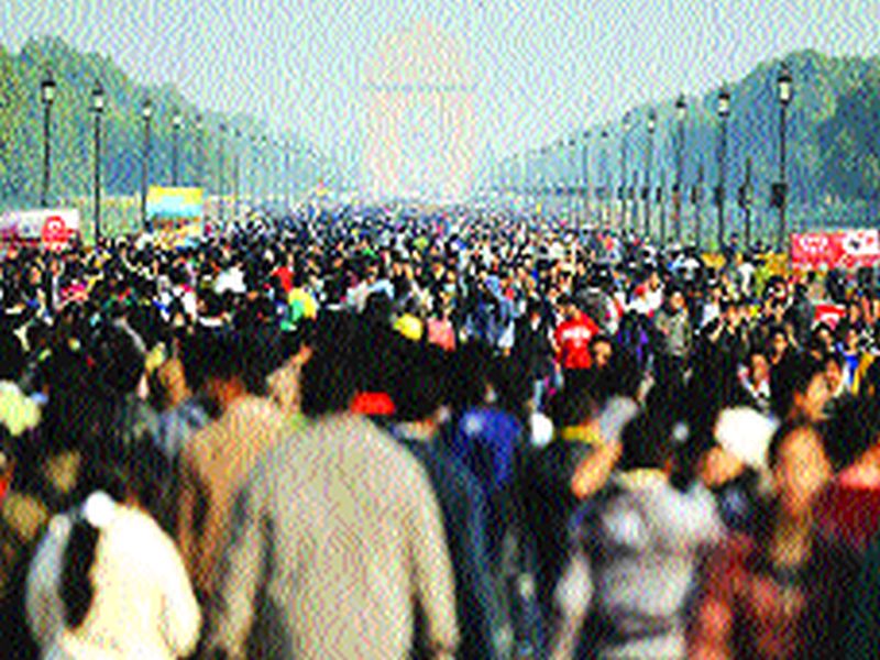 Delhi will be the capital of the population | दिल्ली होणार लोकसंख्येची राजधानी