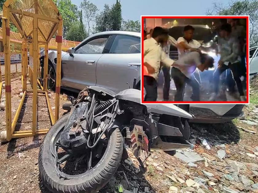 Builder Vishal Agarwal And his juvenail Boy tries to trap a poor driver in Pune Porsche Car Accident Case; Saying, not me, he was driving..., pune police checking cctv | बिल्डर 'बाळा'चा गरीब ड्रायव्हरला अडकविण्याचा प्रयत्न; म्हणतोय, मी नाही तो गाडी चालवत होता...