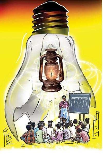 322 schools in Nagpur district Without power :Electric supply cut due to outstanding bill | नागपूर जिल्ह्यात ३२२ शाळा विजेविना : थकीत बिलापोटी पुरवठा खंडित