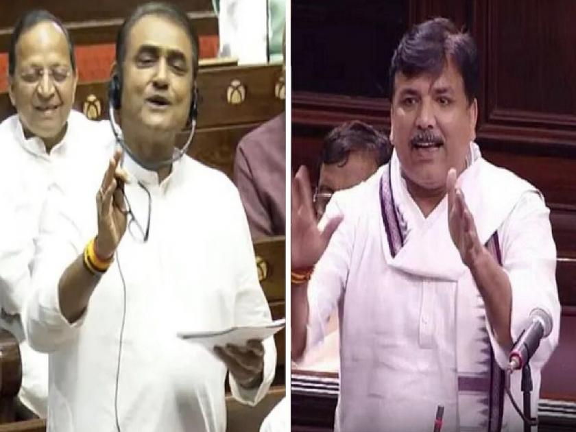 Praful Patel hits back at AAP MP's criticism of 'accused in irrigation scam with BJP' | 'सिंचन घोटाळ्यातील आरोपी भाजपसोबत', AAP खासदाराच्या टीकेवर प्रफुल्ल पटेलांचा पलटवार