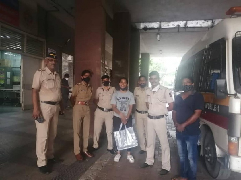 A pregnant woman collapsed on the road, Mumbai police showed readiness and GudiPadva got 'good news'! | गर्भवती महिला रस्त्यावरच कोसळली, मुंबई पोलिसांनी तत्परता दाखवली अन् पाडव्याला 'गुड न्यूज' मिळाली!