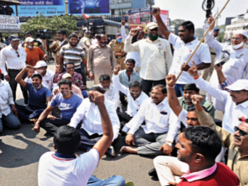 farmers protest Mixed response to farmers chakka jam agitation the state amp | Farmers Protest: शेतकऱ्यांच्या ‘चक्काजाम’ला राज्यात संमिश्र प्रतिसाद