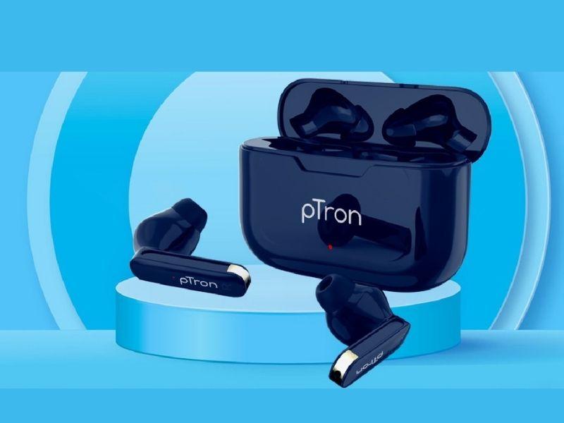 Ptron bassbuds duo tws earbuds launched know price and feature  | Budget TWS Earbuds: फक्त 799 रुपयांमध्ये Ptron चे शानदार TWS इयरबड्स लाँच; जाणून घ्या फीचर्स 