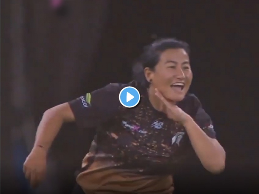 Video of Nepal Bowler Does Pushpa Style Celebration as ICC Says It has Gone So Far On Social Media watch Viral Video | Pushpa Style Celebration, Viral Video: रूकेगा नहीं साला... पुष्पा फिव्हर अजूनही सुरूच! आता महिला क्रिकेटपटूंमध्ये क्रेझ
