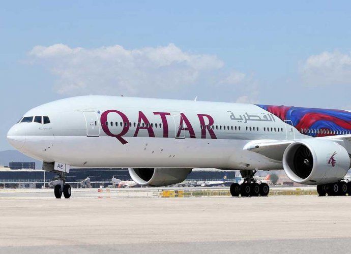 Qatar Airways plane failure, flight canceled | कतार एअरवेजच्या विमानात बिघाड, उड्डाण रद्द