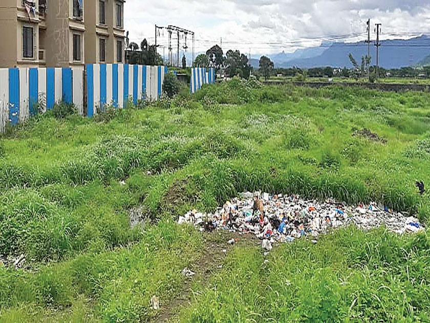Impact of mosquitoes increased by garbage piles in the boundary of Umroli Gram Panchayat | उमरोली ग्रामपंचायत हद्दीत कचऱ्याच्या ढिगांमुळे वाढला डासांचा प्रभाव