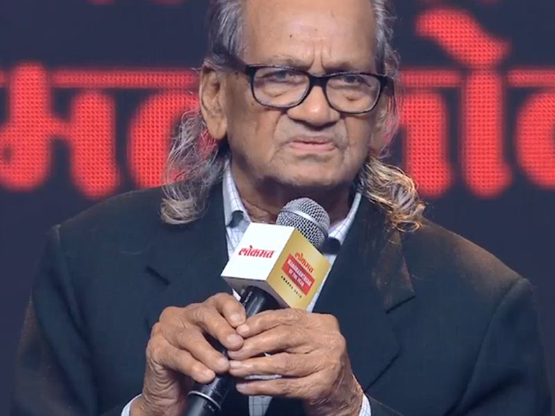 LMOTY 2019: Senior Indian sculptor Ram Sutar felicitated with lifetime achievement award | LMOTY 2019: आंतरराष्ट्रीय कीर्तीचे ज्येष्ठ शिल्पकार राम सुतार यांना जीवन गौरव पुरस्कार प्रदान