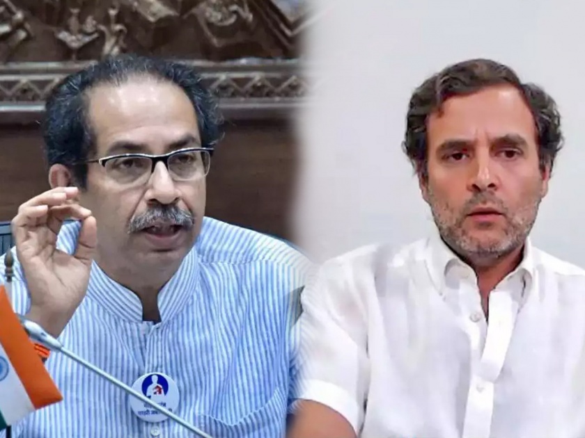 shiv sena slams congress sonia gandhi and rahul gandhi in its saamana editorial | Shiv Sena on Congress: काँग्रेसची अवस्था आभाळ फाटल्यासारखी, ठिगळं तरी कुठे लावायची? शिवसेनेचा थेट सवाल