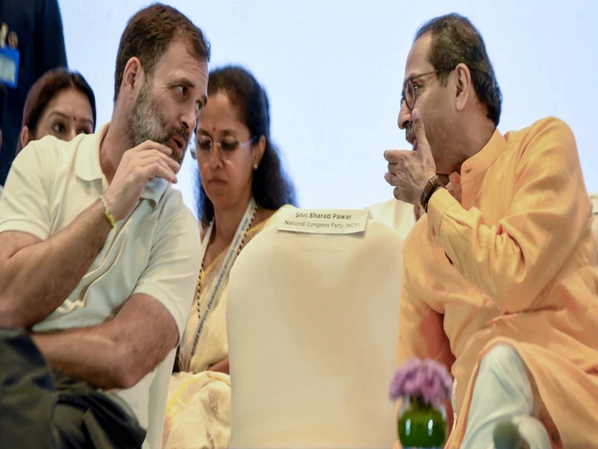 Big development regarding Sangli seat Rahul Gandhi phone call to Uddhav Thackeray | सांगलीच्या जागेबाबत मोठी घडामोड: थेट राहुल गांधींचा उद्धव ठाकरेंना फोन, नेमकं काय घडतंय?