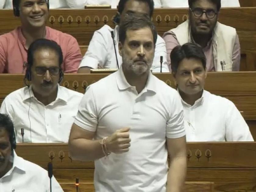 Parliament Session: 'I write, I will defeat you in Gujarat', Rahul Gandhi's attack on bjp from Lok Sabha | 'लिहून देतो, तुमचा गुजरातमध्ये पराभव करणार...', लोकसभेतून राहुल गांधींचे BJP ला थेट आव्हान