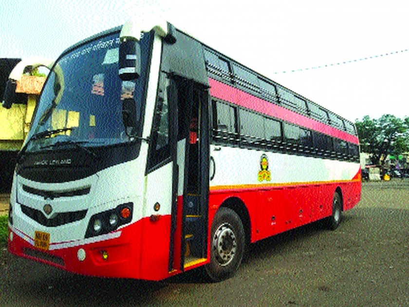 Two new sleeper coaches at Shrivardhan Depot | श्रीवर्धन आगारात दोन नवीन स्लीपर कोच