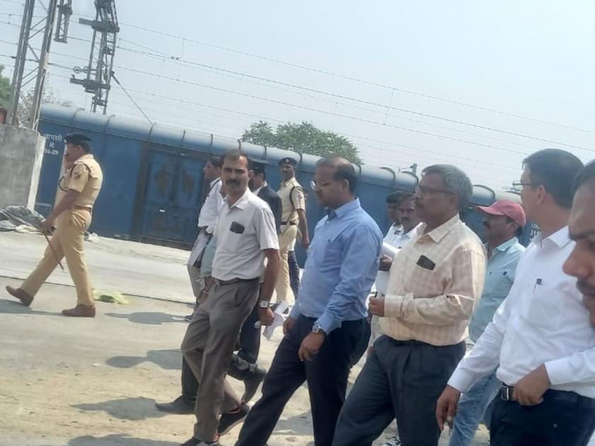 Inspection of Pandhurna, Multai and Baitul stations by Railway DRM | रेल्वे डीआरएमकडून पांढुर्णा, मुलताई आणि बैतूल स्थानकांचे निरीक्षण