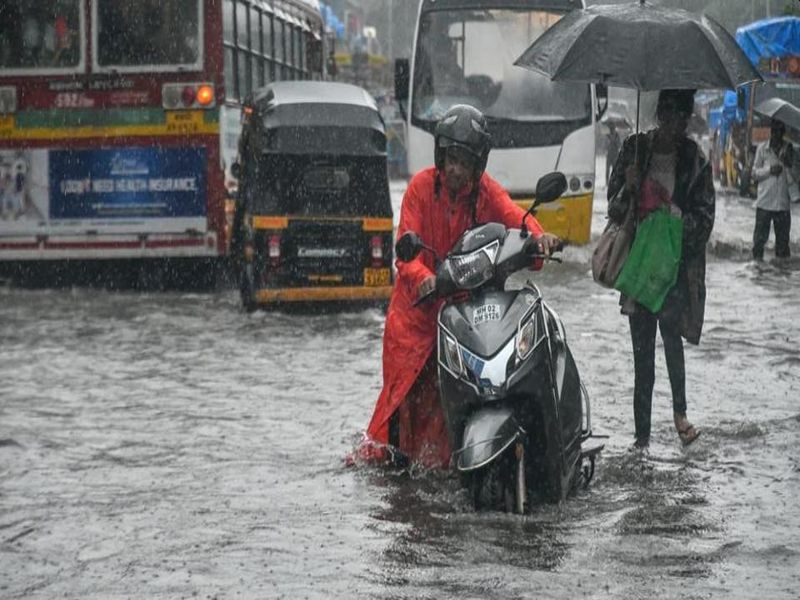 Mumbai Rain Updates: Heavy Rain In Mumbai Suburbans Vasai, Palghar And Bhiwandi District Also Water Loggings In Many Parts | Mumbai Rain Updates: मुंबईसह उपनगरात पावसाची जोरदार हजेरी; वसई, पालघर, भिवंडीमध्ये जनजीवन विस्कळीत