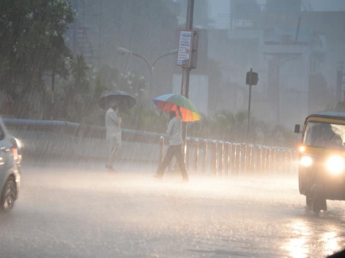 Warning of heavy rains in Ghat area of Pune district; Chance of torrential rains in Konkan, Central Maharashtra | पुणे जिल्ह्यातील घाट परिसरात अतिवृष्टीचा इशारा; कोकण, मध्य महाराष्ट्रात मुसळधार पावसाची शक्यता