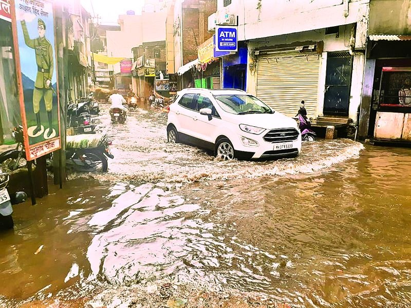 Rain everywhere in Washim district | वाशिम जिल्ह्यात सर्वत्र पाऊस