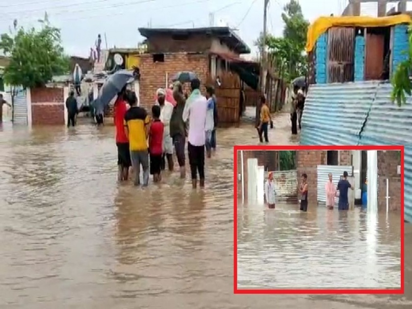 heavy rainfall in Amravati district, Public life disrupted | अमरावती जिल्ह्यात मुसळधार पाऊस; जनजीवन विस्कळीत, हजारो एकर शेती पाण्याखाली