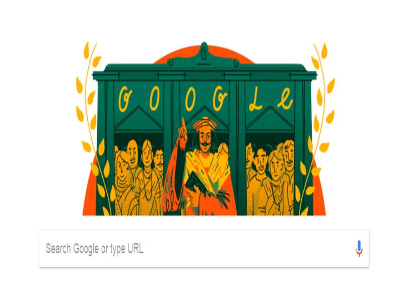 Google celebrates doodle to founder of brahmo samaj movement raja rammohan roy | Google Doodle : सती प्रथेविरोधात लढणारे समाज सुधारक राजा राममोहन रॉय यांच्या आठवणींना उजाळा