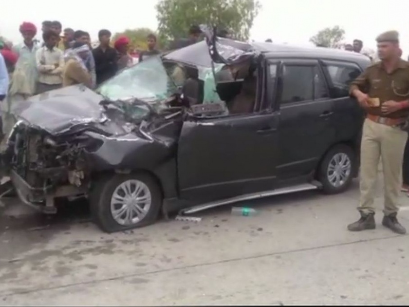 PM Modi's Wife Injured In Accident In Rajasthan, 1 Reportedly Dead | पंतप्रधान मोदींच्या पत्नी जशोदाबेन थोडक्यात बचावल्या; कार अपघातात ड्रायव्हरचा मृत्यू