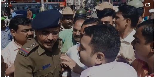 Minister of State for Health Rajendra Patil-Yadravkar in the possession of Belgaum police | आरोग्य राज्यमंत्री राजेंद्र पाटील-यड्रावकर बेळगाव पोलिसांच्या ताब्यात