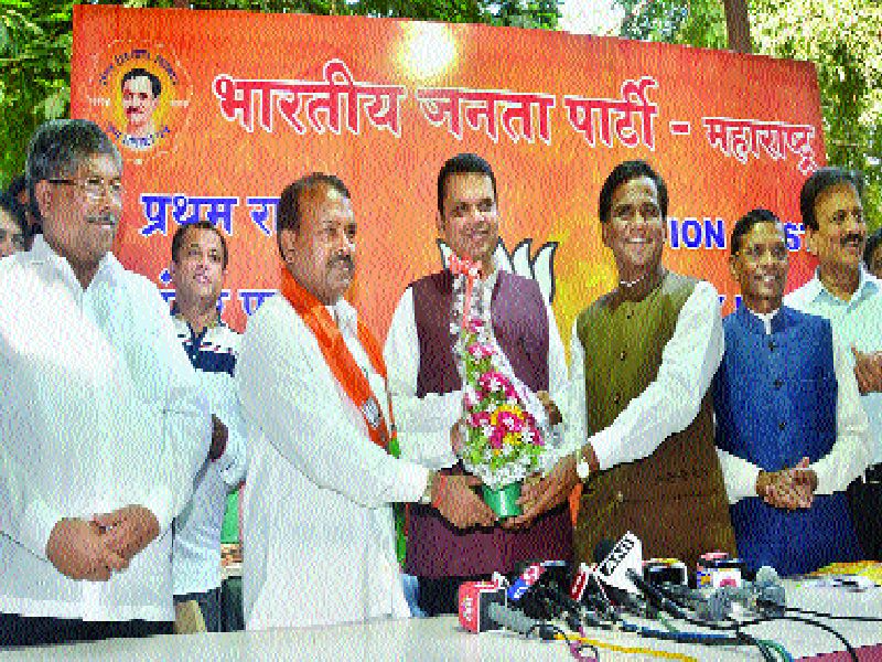 Palghar Lok Sabha by-election: BJP's candidature Rajendra Gavit | पालघर लोकसभा पोटनिवडणूक : काँग्रेसच्या गावितांना भाजपाची उमेदवारी