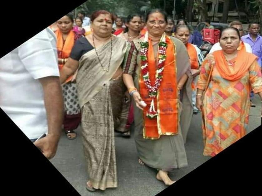 Senior corporator Rajul Patel will be wearing sandal for 7 years after being Chief Minister of Shiv Sena | शिवसेनेचा मुख्यमंत्री झाल्याने ज्येष्ठ नगरसेविका राजूल पटेल पायात तब्बल 7 वर्षांनी पायात घालणार चप्पल