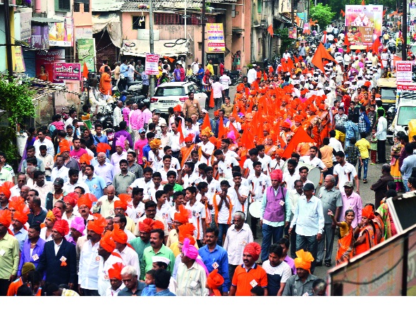 Shivrajaya Mancha Mujra Shivrajyabhishek Day: Organizing a grand procession through the Maratha Mahasangh | शिवरायांना मानाचा मुजरा शिवराज्याभिषेक दिन : मराठा महासंघातर्फे भव्य मिरवणुकीचे आयोजन