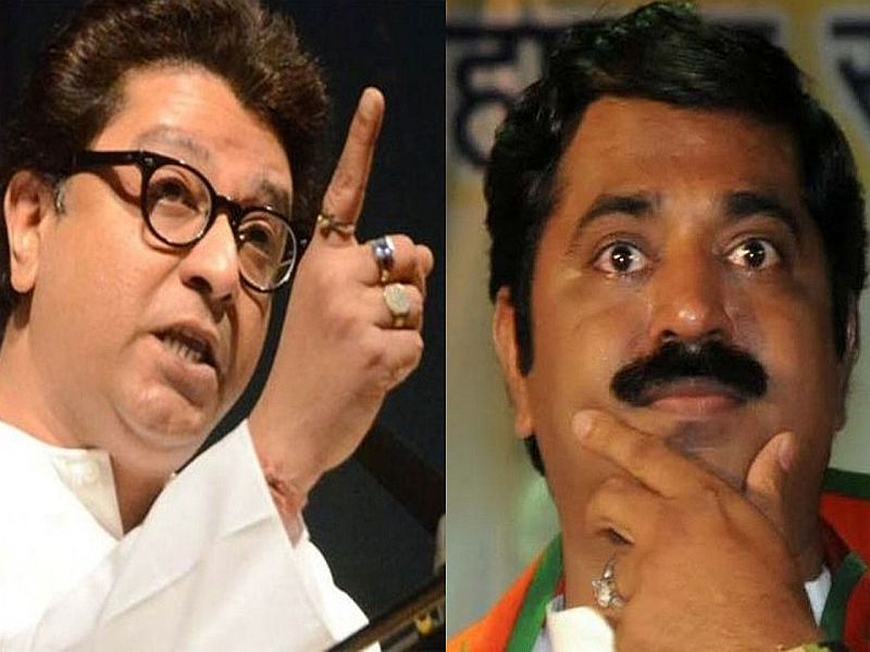 Maharashtra Election 2019: MNS Raj Thackeray Slams BJP MLA Ram Kadam | Maharashtra Election 2019: आमच्याकडे राम होता, भाजपात गेला आणि रावण झाला: राज ठाकरे