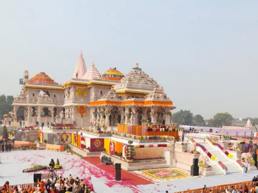ayodhya on first floor of ram mandir the ram darbar will be placed sita and other statue will install | राम मंदिराच्या पहिल्या मजल्याचे काम वेगाने सुरु; ‘असा’ असेल राम दरबार, कधी होणार पूर्ण?