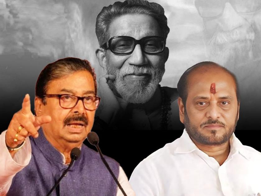 Uddhav Thackeray group leader Anil Parab's attack on Ramdas Kadam-Gajanan Kirtikar dispute | "ज्यावेळी बाळासाहेब ठाकरे जिवंत होते..."; कदम-किर्तीकर वादावर ठाकरे गटाचा टोला